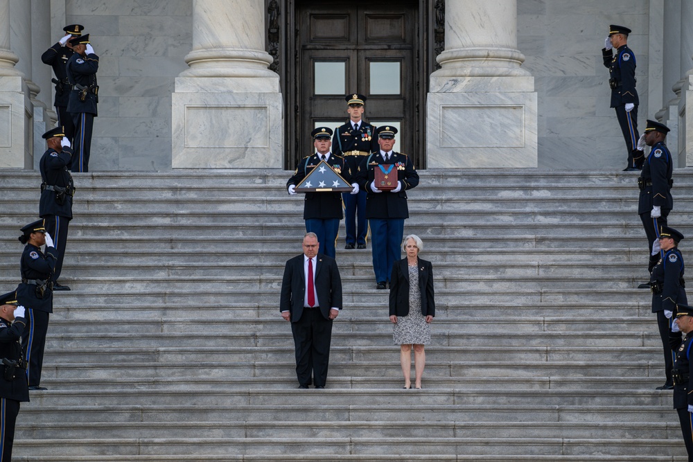 Lying in Honor ceremony for Col. Ralph Puckett, Jr.