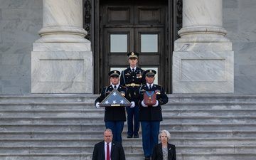 Lying in Honor ceremony for Col. Ralph Puckett, Jr.