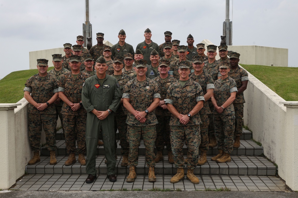 1st MAW, 3rd MAW, and MCIPAC leaders meet to discuss joint-bilateral aviation operations.