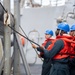 Sailors participate in small boat operations