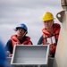 Sailors participate in small boat operations