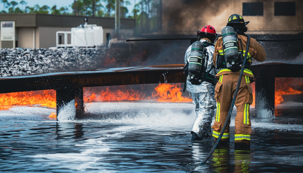 Tyndall leads the way in Air Force eco-conscious fire protection