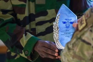 Senegalese Air Force Chief of Staff at AACS 2023