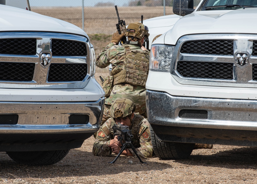 91st Missile Security Forces Squadron conducts missile launch facility recapture and recovery exercise