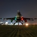 F-16s take off to support combat operations