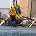 Two-million-pound capacity hydraulic claw used during Key Bridge cleanup