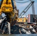 Two-million-pound capacity hydraulic claw used during Key Bridge cleanup