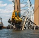 Two-million-pound capacity hydraulic claw used during Key Bridge cleanup