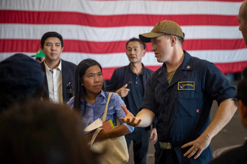 Thailand Visitors Tour Theodore Roosevelt