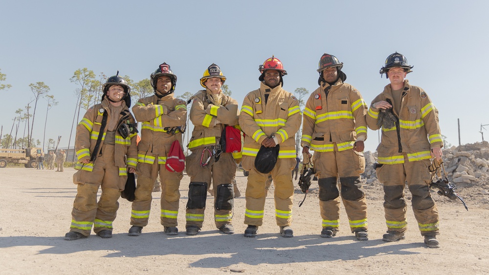 3rd Infantry Division firefighters compete in Readiness Challenge X