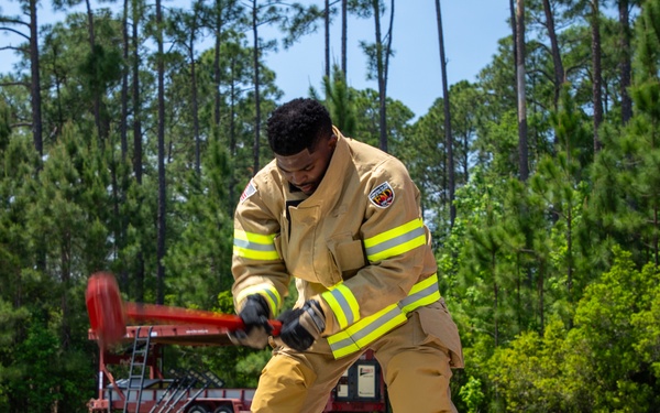 3rd Infantry Division firefighters compete in Readiness Challenge X