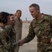Lt. Gen. France tours to thank Airmen