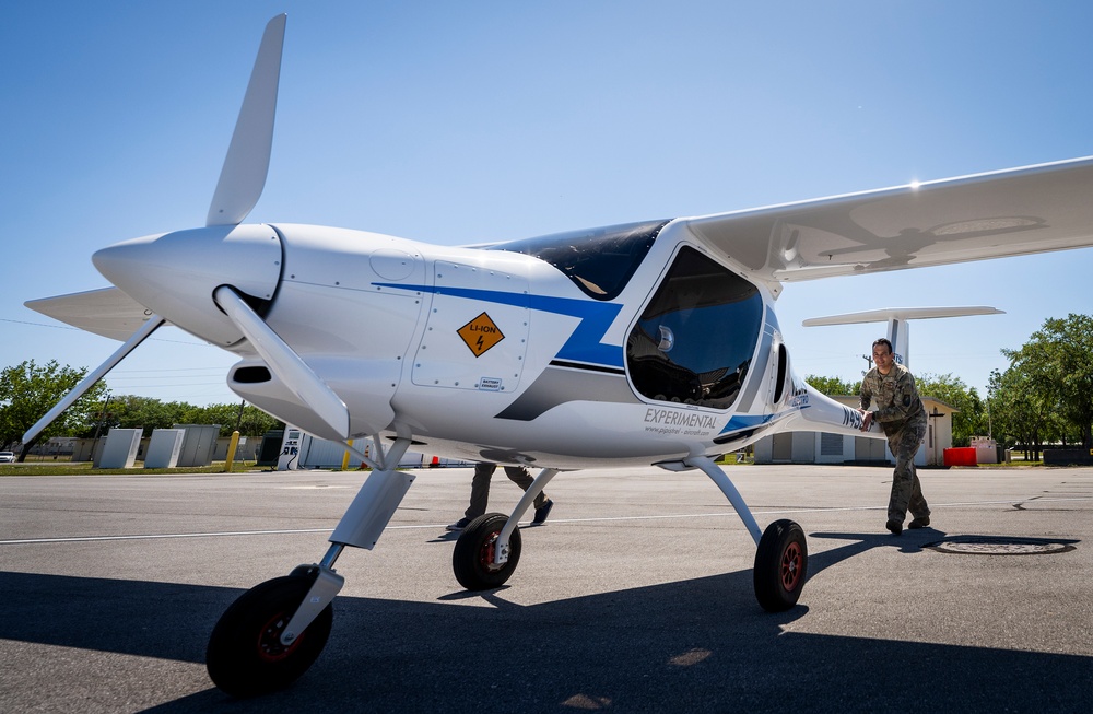 Electric flight at Eglin