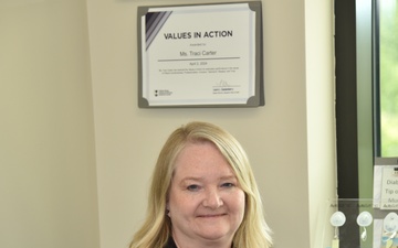 Walter Reed’s Diabetes Nurse Educator Receives Values in Action Recognition