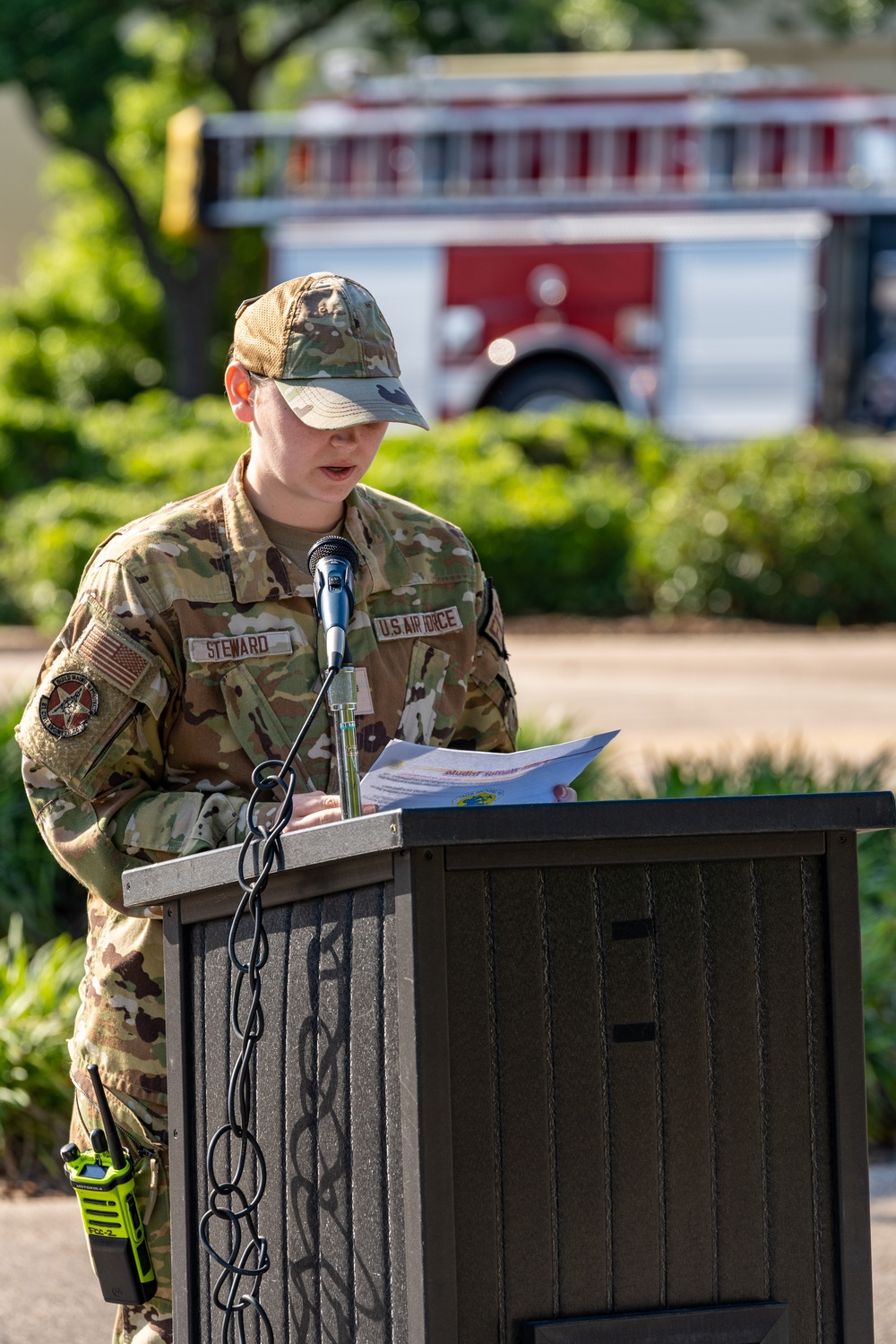 Fallen Warrior Retreat Ceremony
