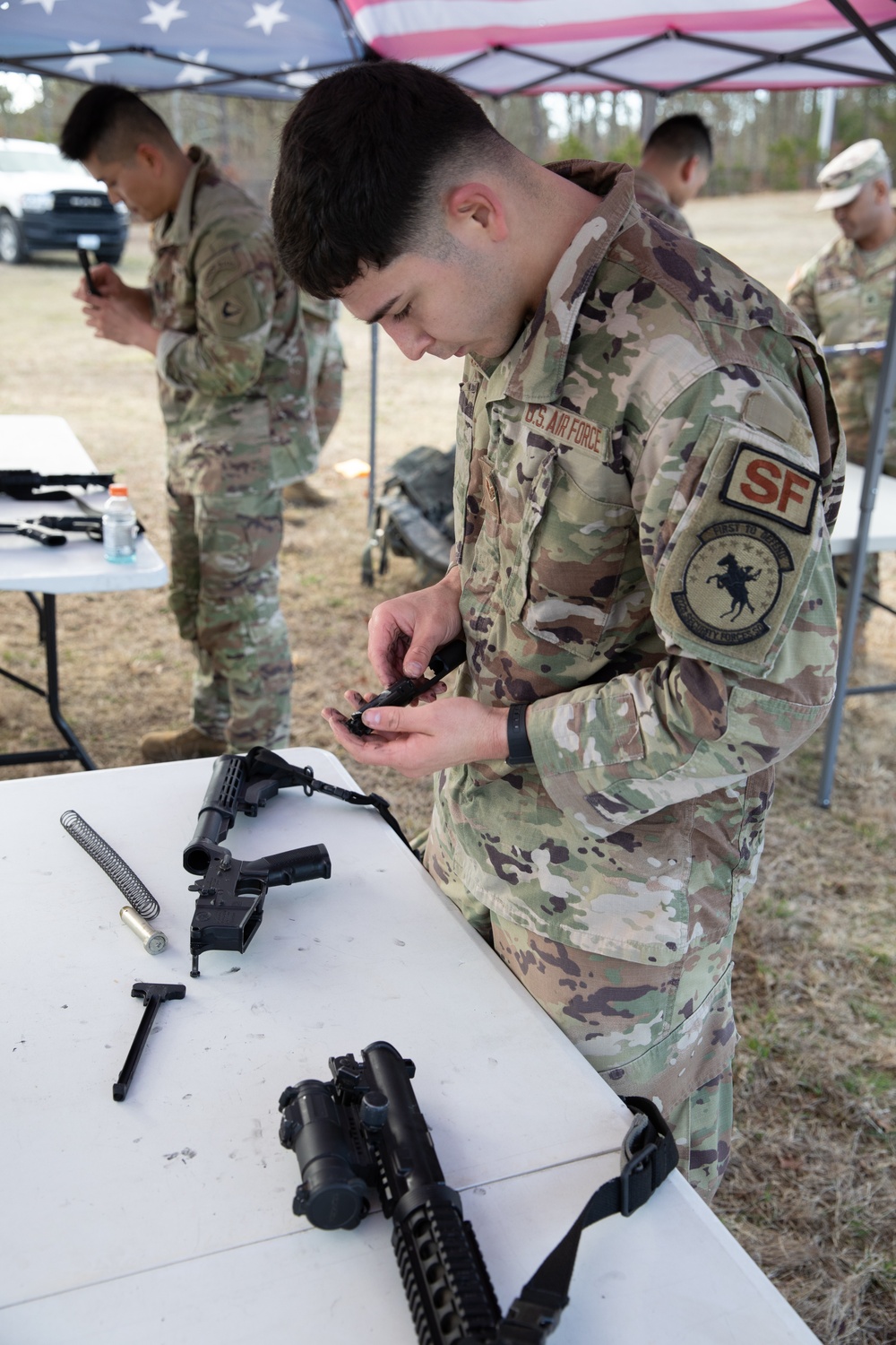 Mass Guard holds Best Warrior Competition