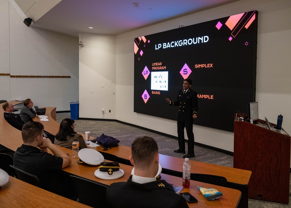 U.S. Naval Academy Trident Scholars Give Presentations