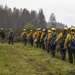 Guard members train on wildland firefighting techniques