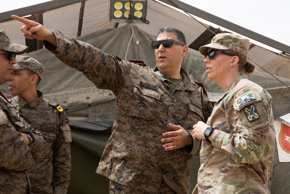 300th Military Intelligence Brigade showcases translation services at African Lion 2024