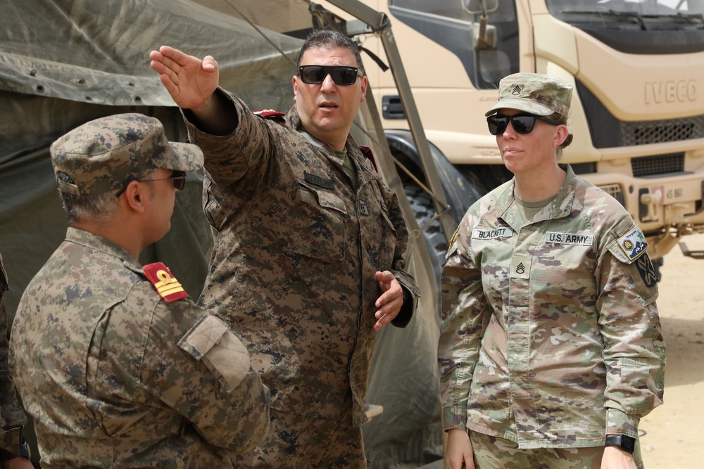 300th Military Intelligence Brigade showcases translation services at African Lion 2024
