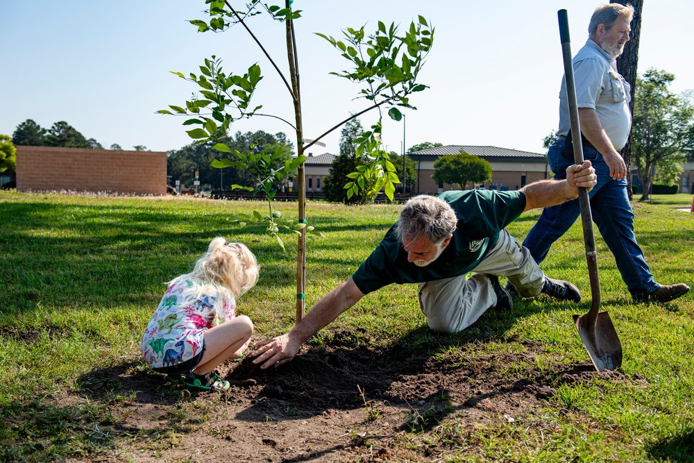 Moody AFB Celebrates Arbor Day
