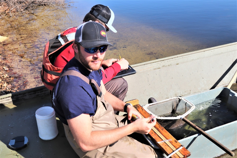 Fort McCoy completes fish surveys to help improve post’s fisheries management