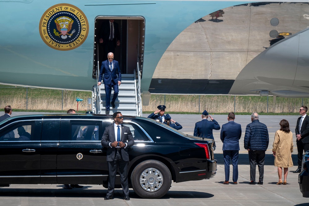 President Joseph Biden's visit to Syracuse, NY