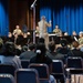 Students from Panther Creek High School visit U.S. Navy Band