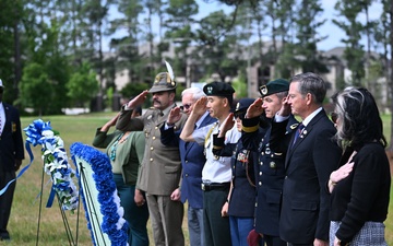 Army Unit 8240 Wreath-Laying Ceremony