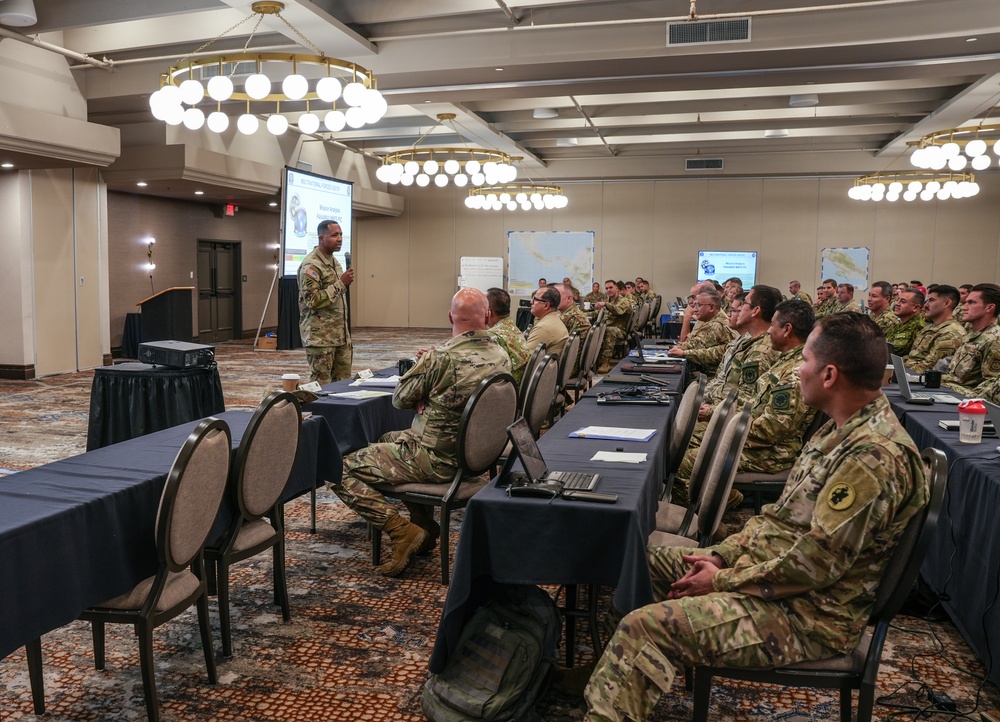 US Army South, joint force and multinational planners prepare for Exercise PANAMAX 2024 with crisis planning conference