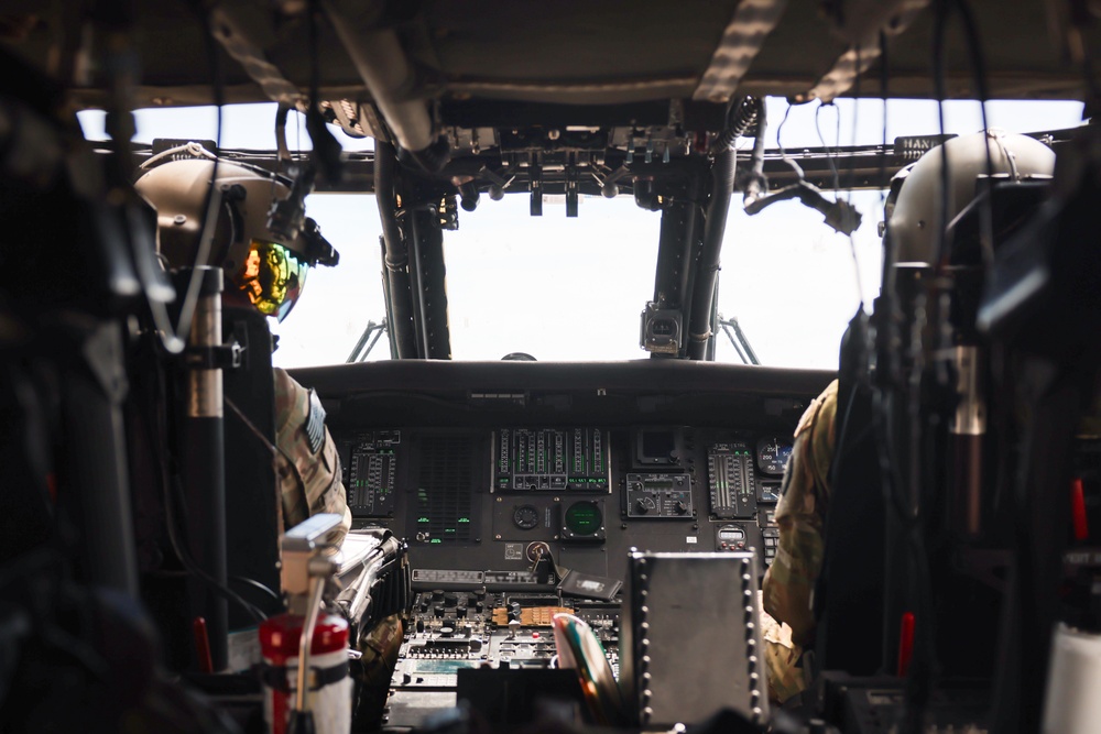 211th Aviation Regiment Conducts Aerial Gunnery Training