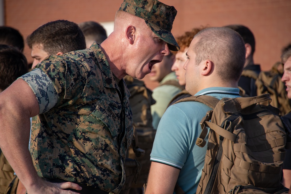 Mini-Officer Candidate School 2024 Marine Corps Recruit Depot Parris Isaland