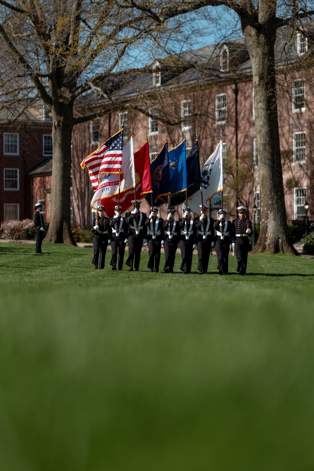 Regimental Review at Coast Guard Academy