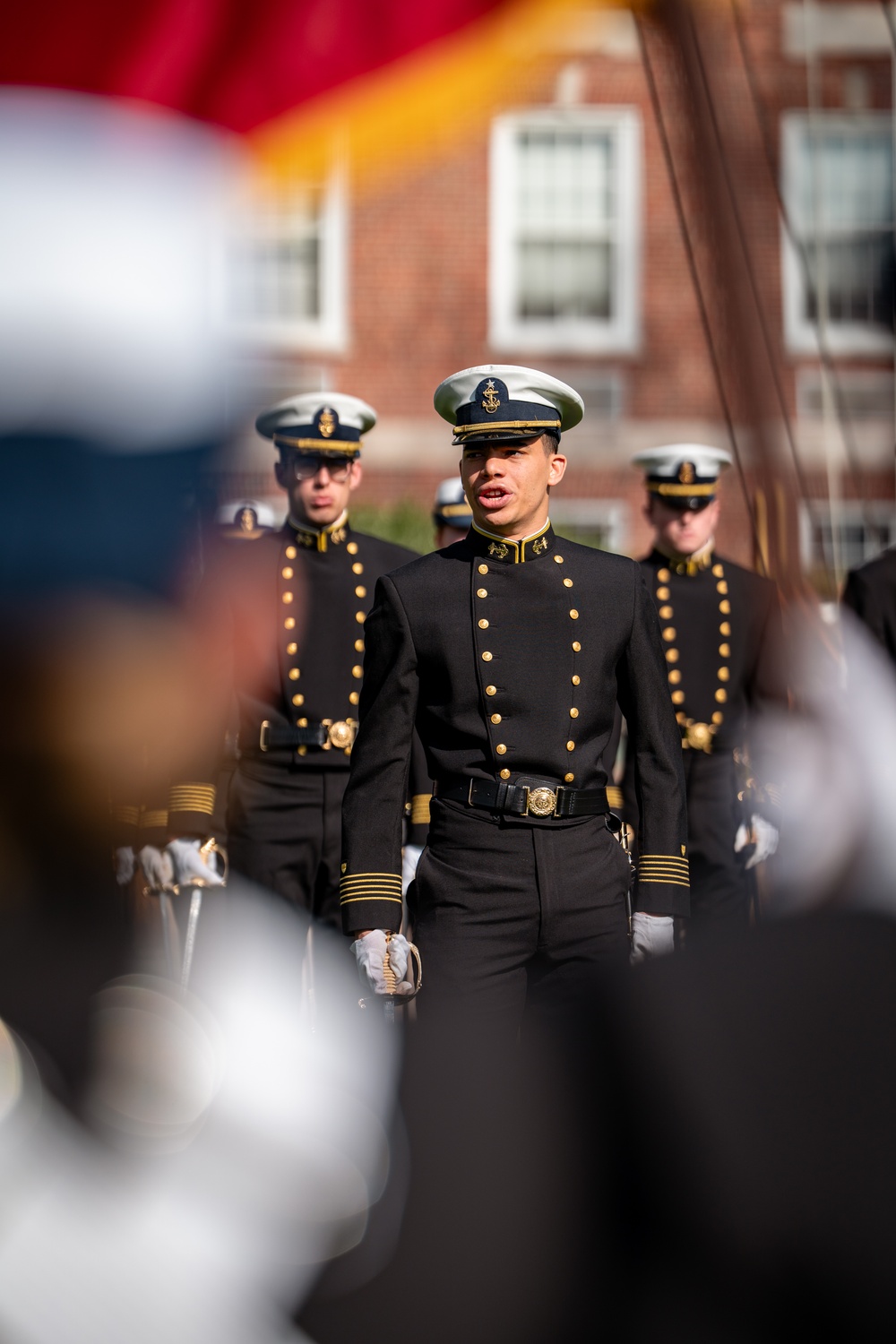 Regimental Review at Coast Guard Academy