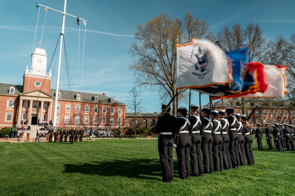 Regimental Review at Coast Guard Academy