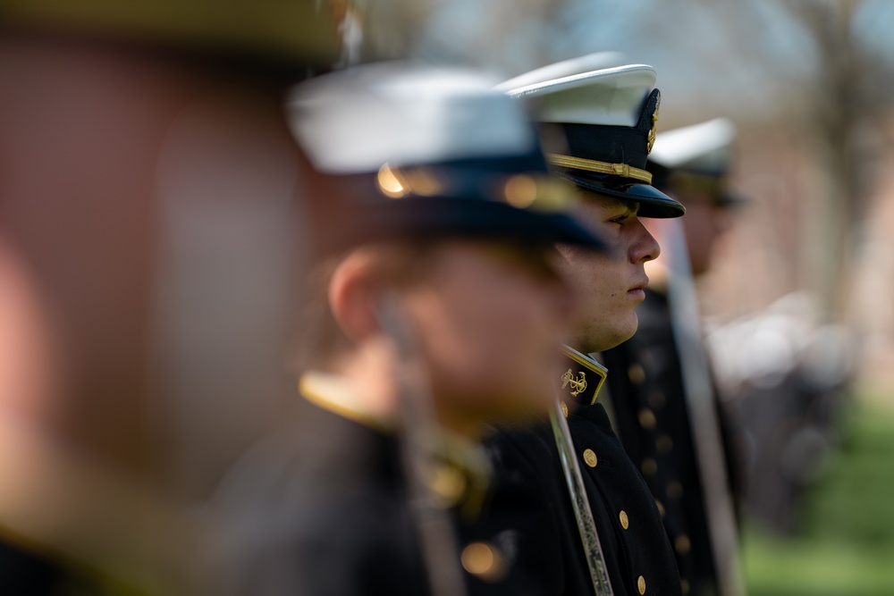 Regimental Review at Coast Guard Academy