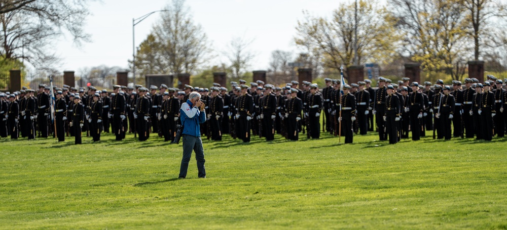 Regimental Review at Coast Guard Academy