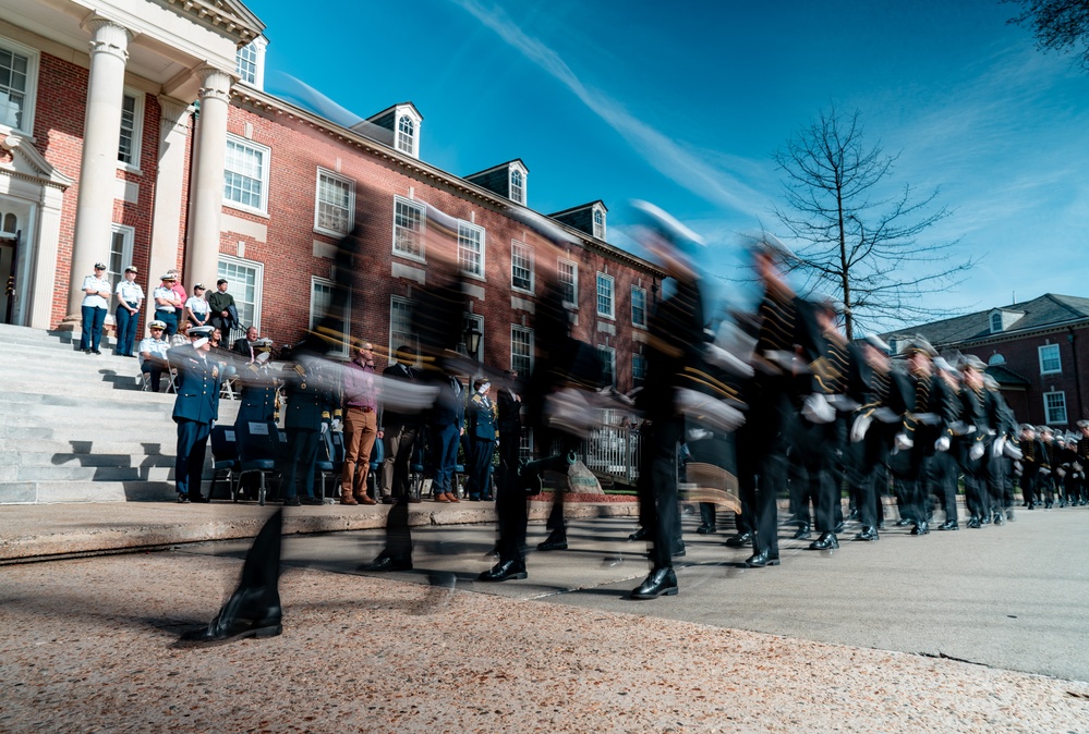 Regimental Review at Coast Guard Academy