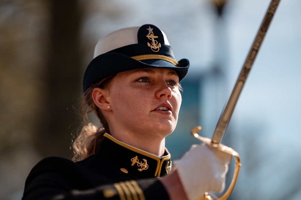 Regimental Review at Coast Guard Academy