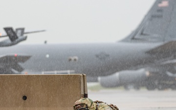 Airmen practice securing airfield