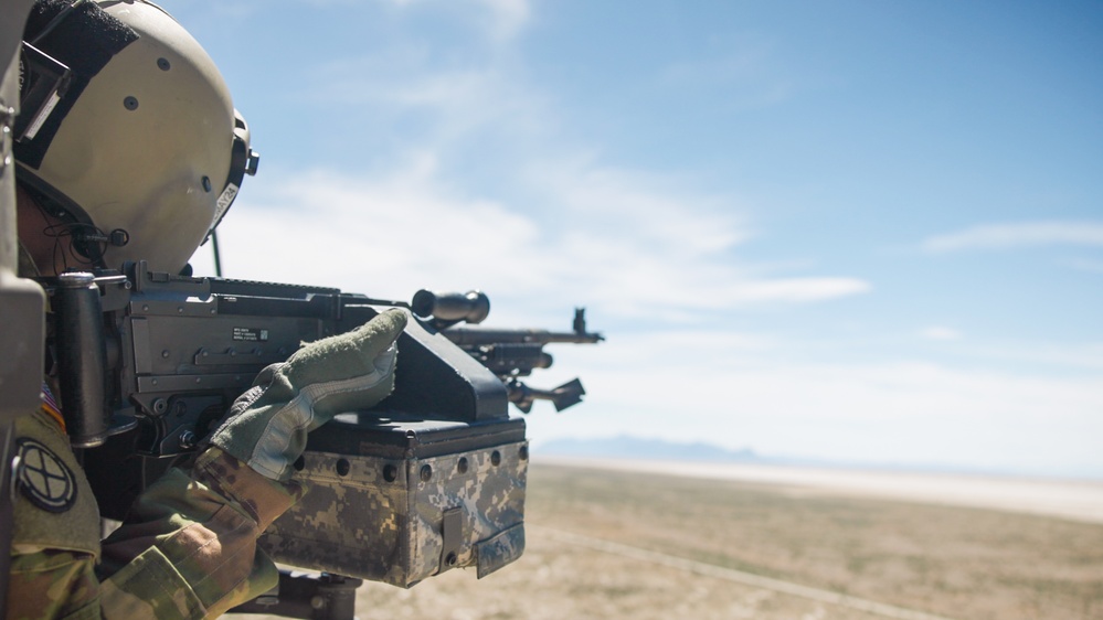 2nd Battalion, 211th Aviation Regiment Conducts Aerial Gunnery Training