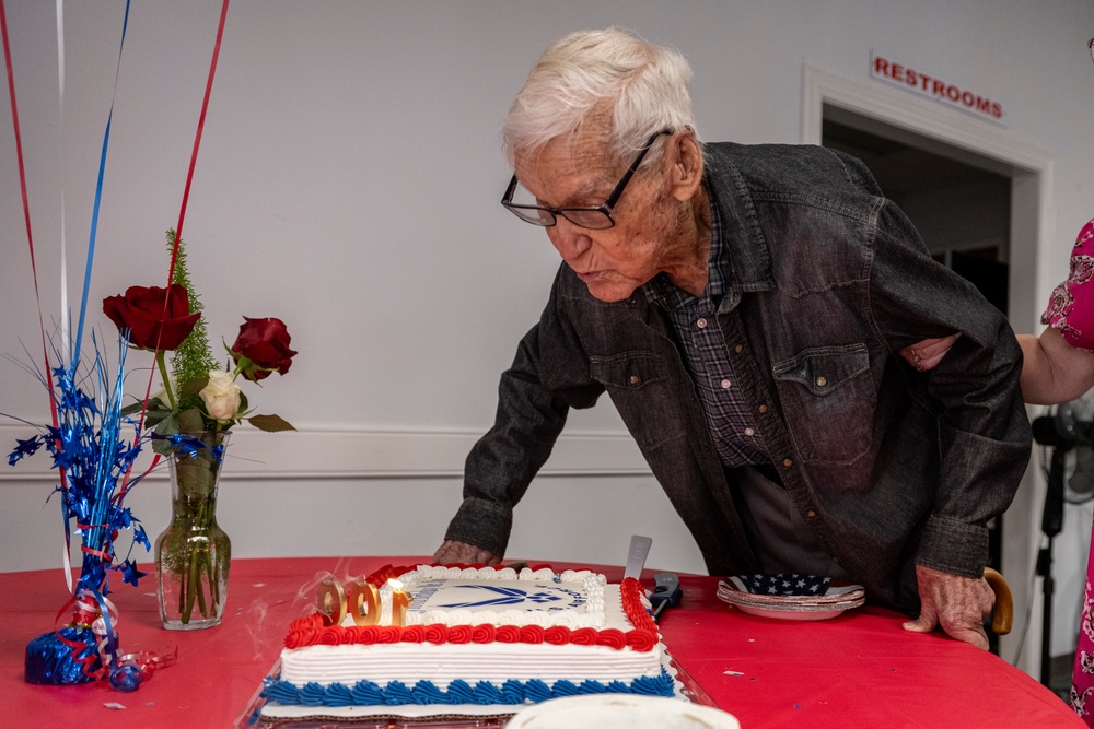 Local hero celebrates 100th birthday