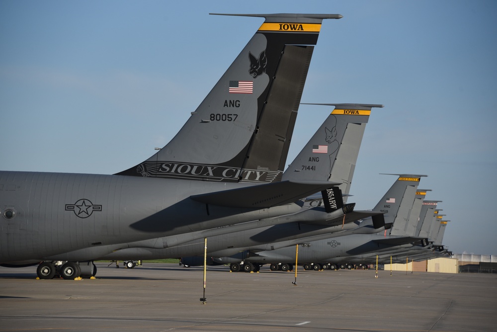 Iowa KC-135 tails