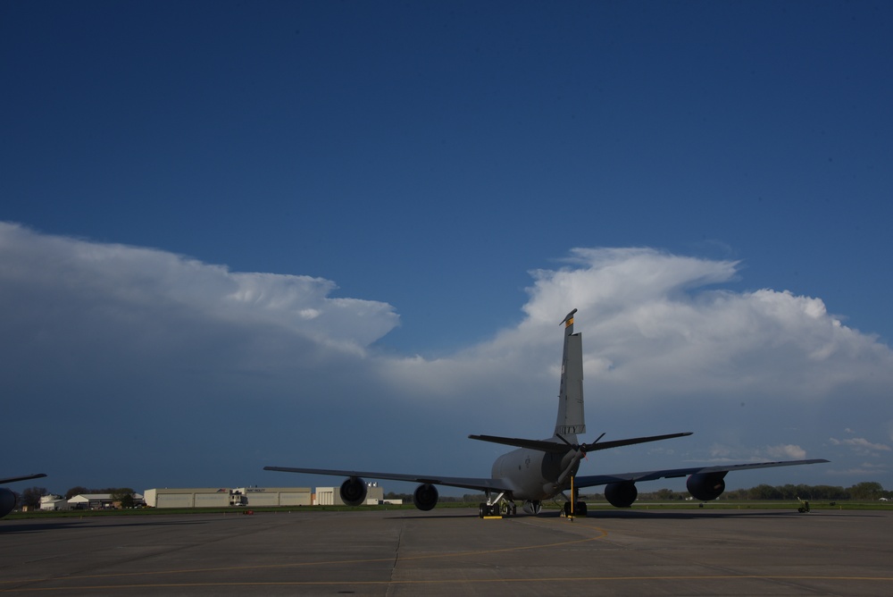 KC-135 storm on the horizon