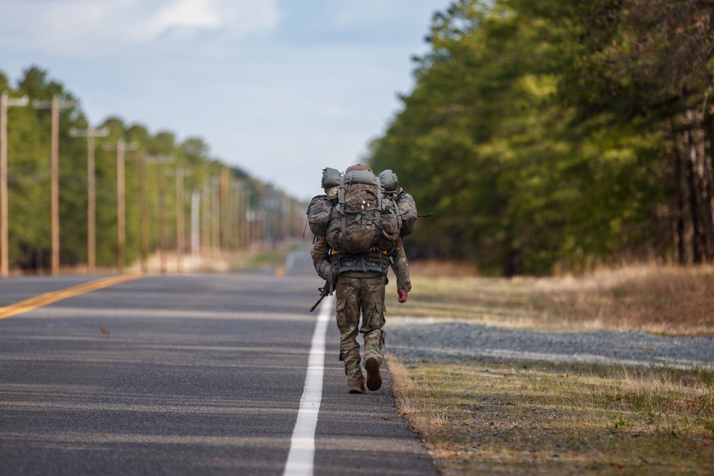 New Jersey Best Warrior ruck march