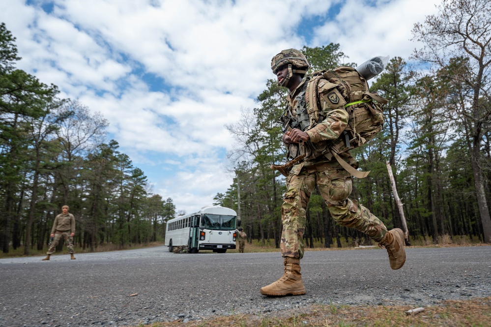 New Jersey Best Warrior ruck march