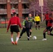 Washington National Guard soccer team kicks off the last game of the season