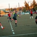 Washington National Guard soccer team kicks off the last game of the season