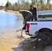 USFWS stocks more than 15,000 rainbow trout in Fort McCoy’s waterways for 2024 fishing season