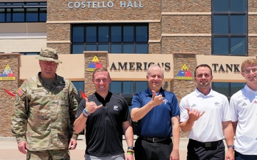 UTEP Head Football Coach Visits Fort Bliss
